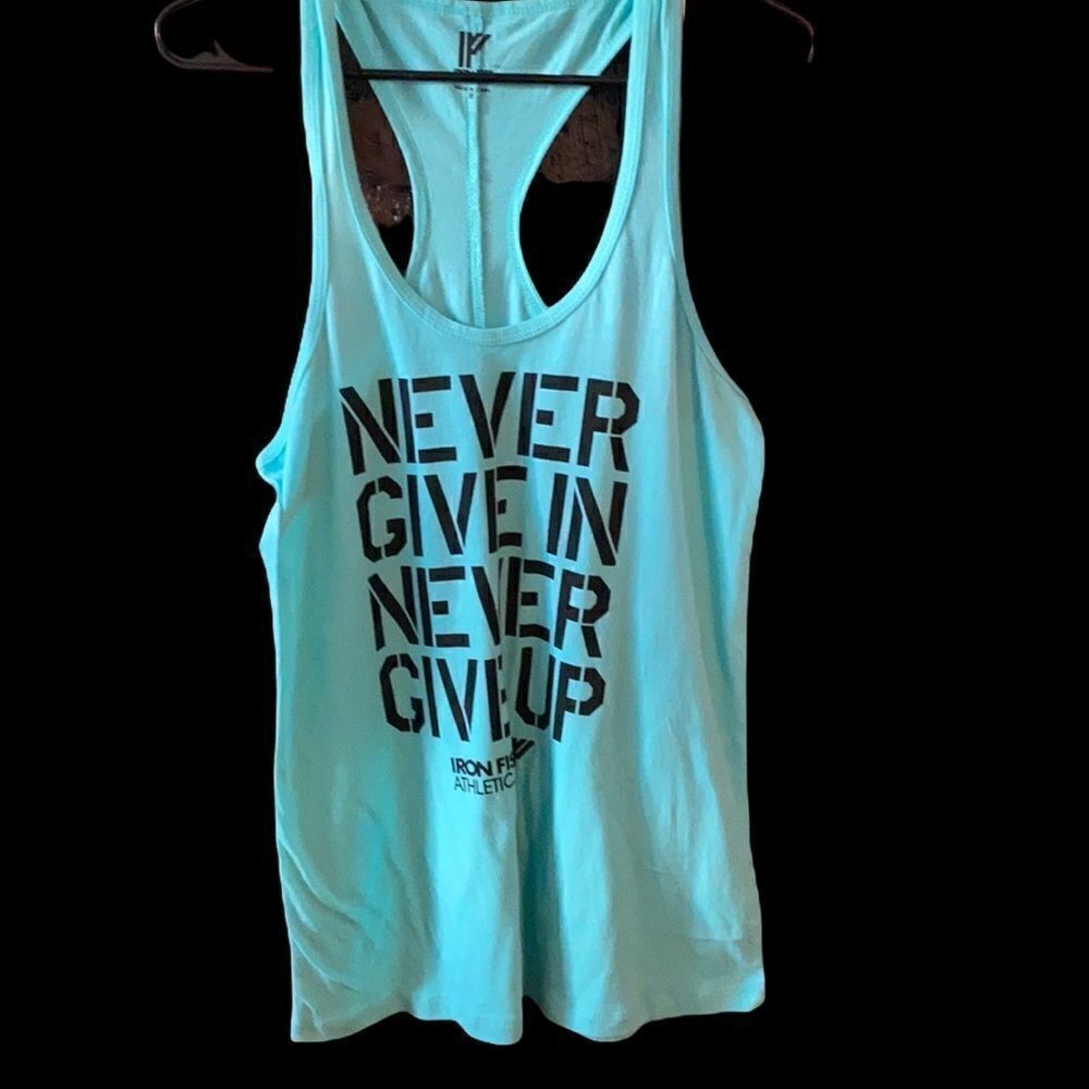 NWOT Iron Fist Aqua Tank Top Medium